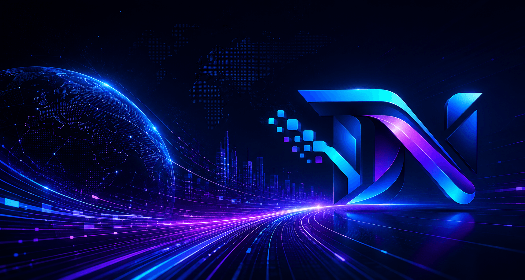 Contact TechNexVia Hero Background