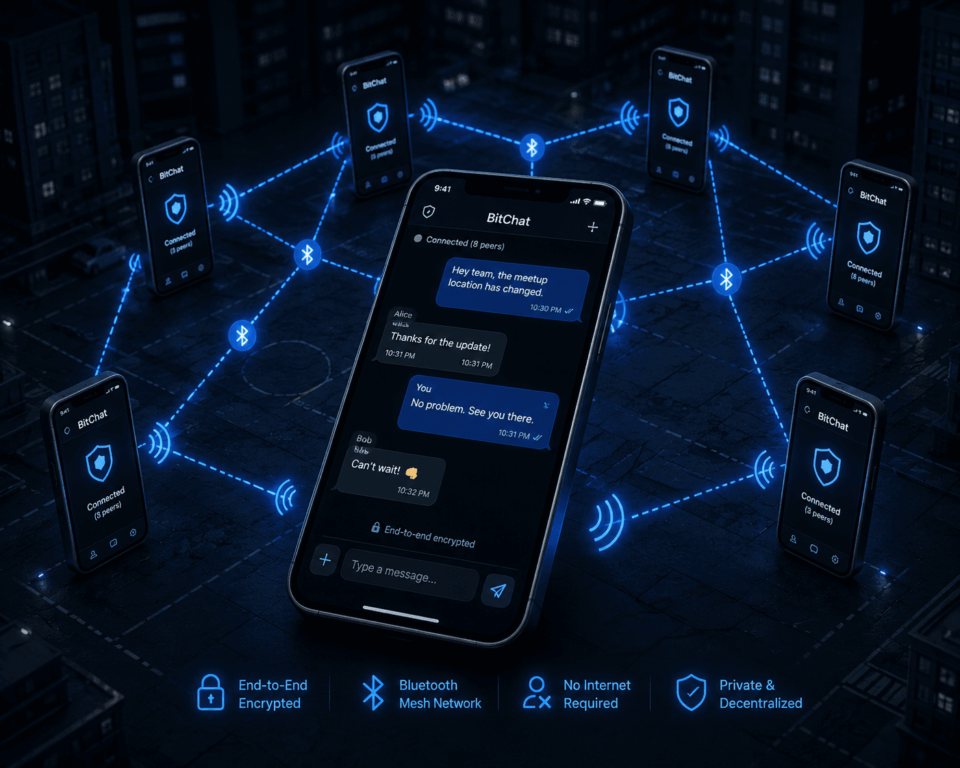 BitChat by Permissionless Tech: Decentralized Offline Mesh Chat App